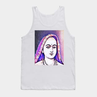 Adi Shankara Pink Portrait | Adi Shankara Artwork 7 Tank Top